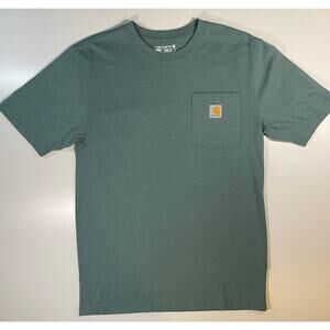 Carhartt Loose Fit Pocket T-Shirt Green S Workwear Tee Fall 2023 K87 gorpcore